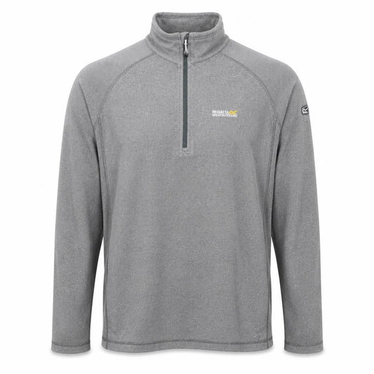 Regatta Men's Grey 1/4 Zip Sweatshirt Size L