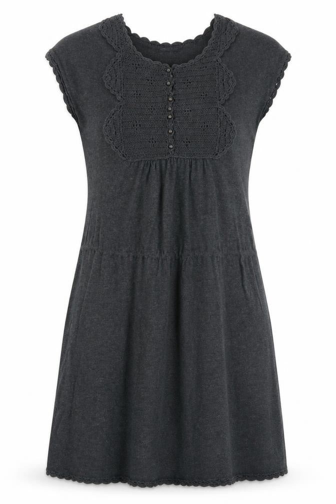 Massimo Dutti Women's Grey Knit Dress Size S