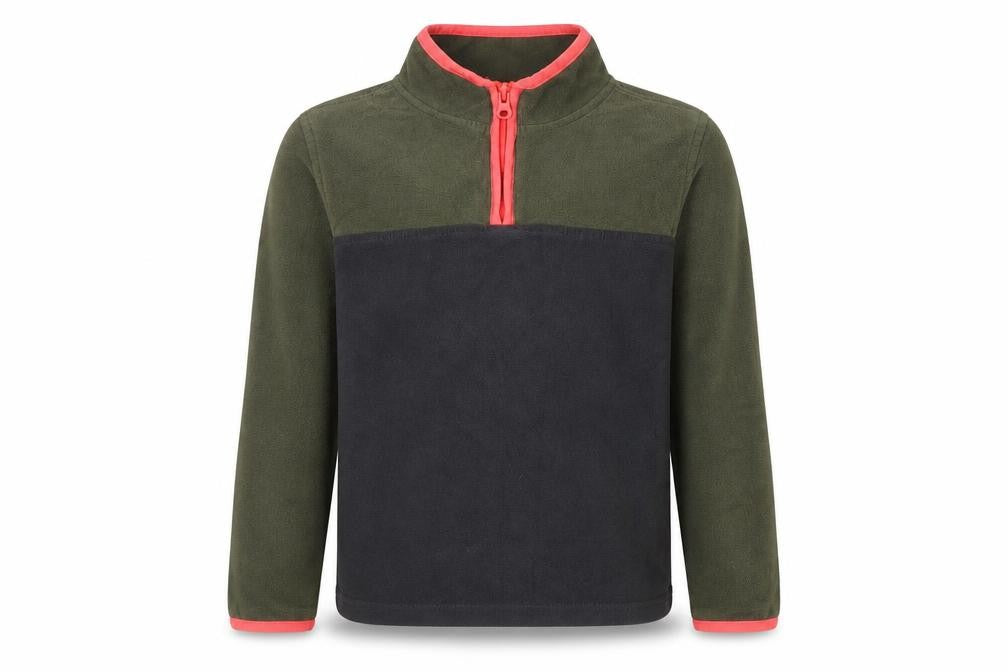 OshKosh B'gosh Girls Green Full Zip Fleece Sweatshirt 7 Years