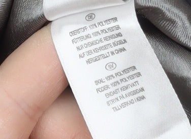 South Women's Grey Mid-Length Coat Size 10