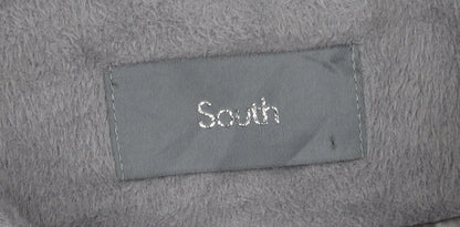 South Women's Grey Mid-Length Coat Size 10