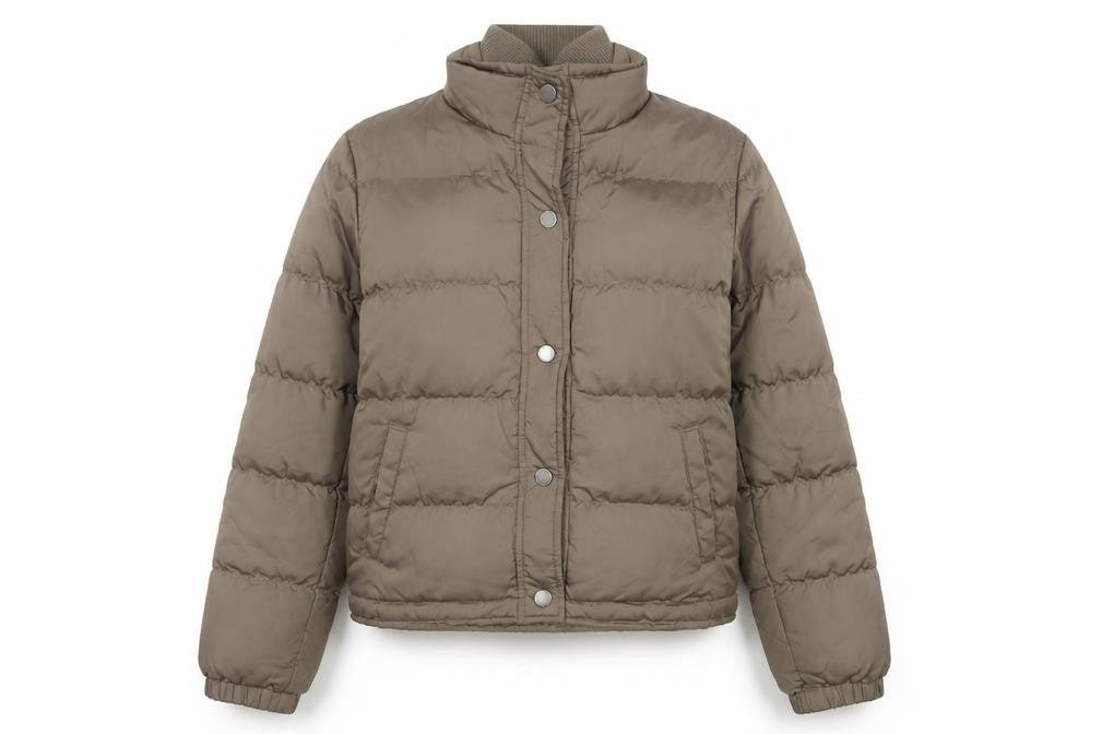Mexx Women's Beige Size 12 Puffer Jacket