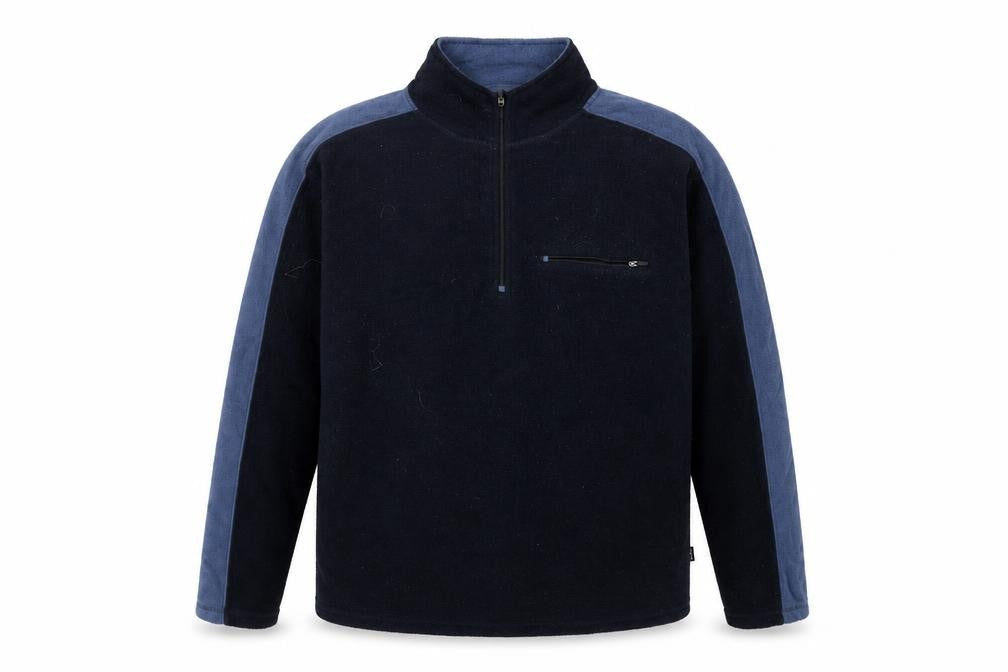 Peter Storm Men's Small Black Fleece Pullover Sweatshirt