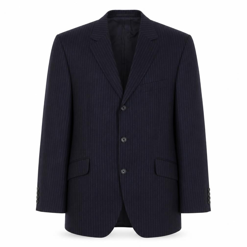 Austin Reed Men's Blue Stripe Suit Jacket Size 40R