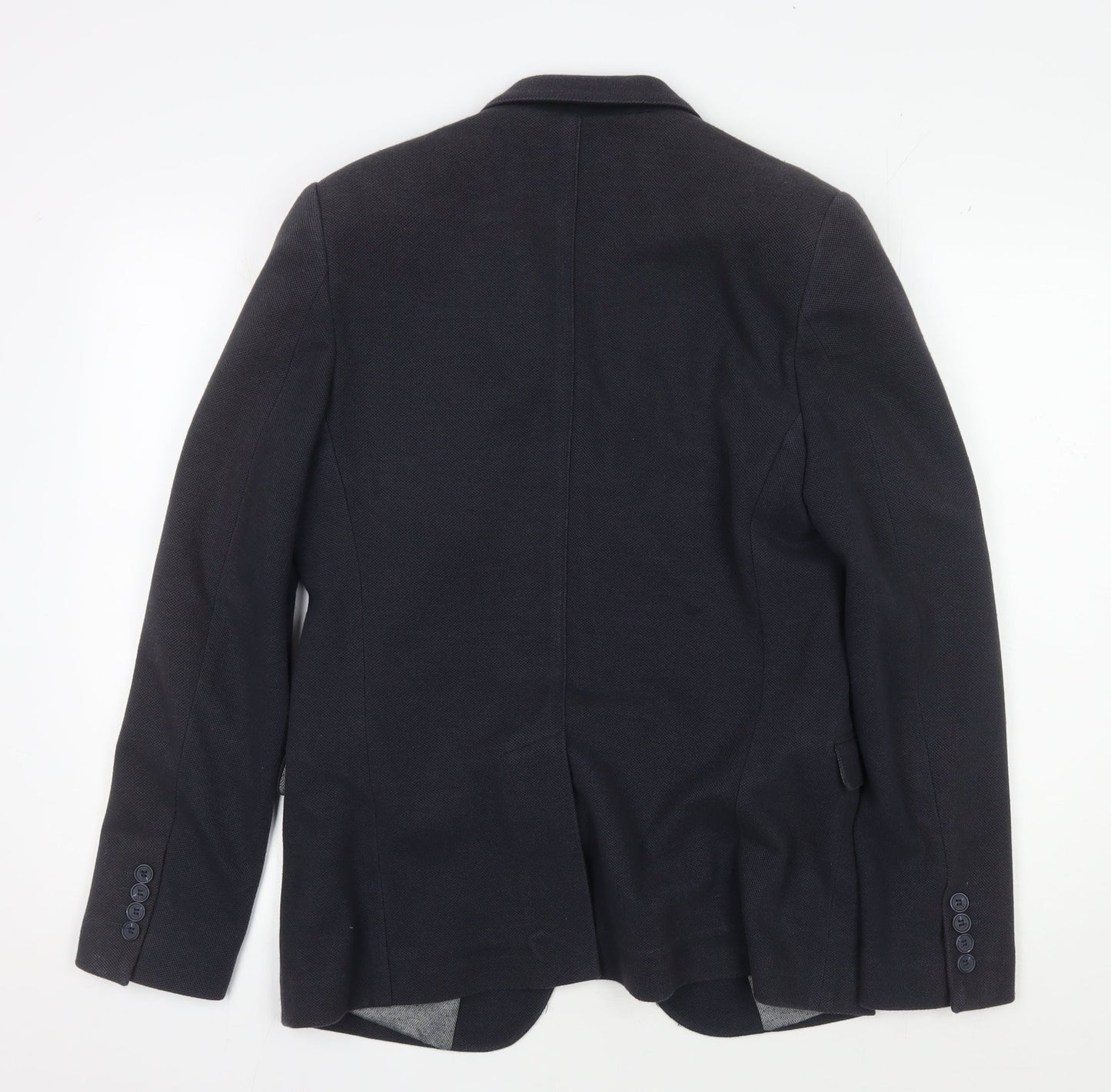 Feraud Men's Black Blazer Size 40 Classic Style