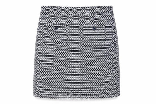 Laura Ashley Women's Geometric Pencil Skirt, Size 12