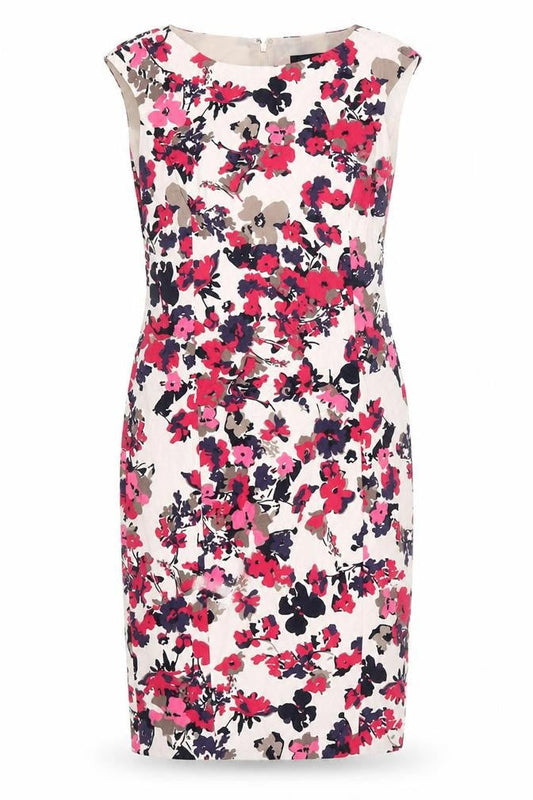 Viyella Women's Floral Sheath Dress Size 10