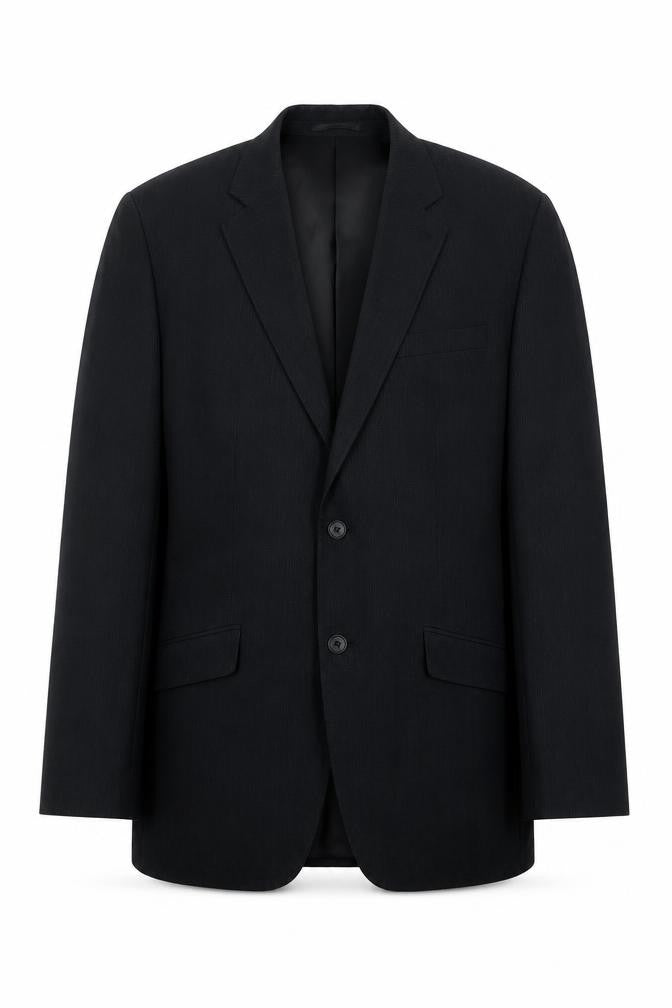 Jasper Conran Men's Black Blazer Jacket, Medium, Formal