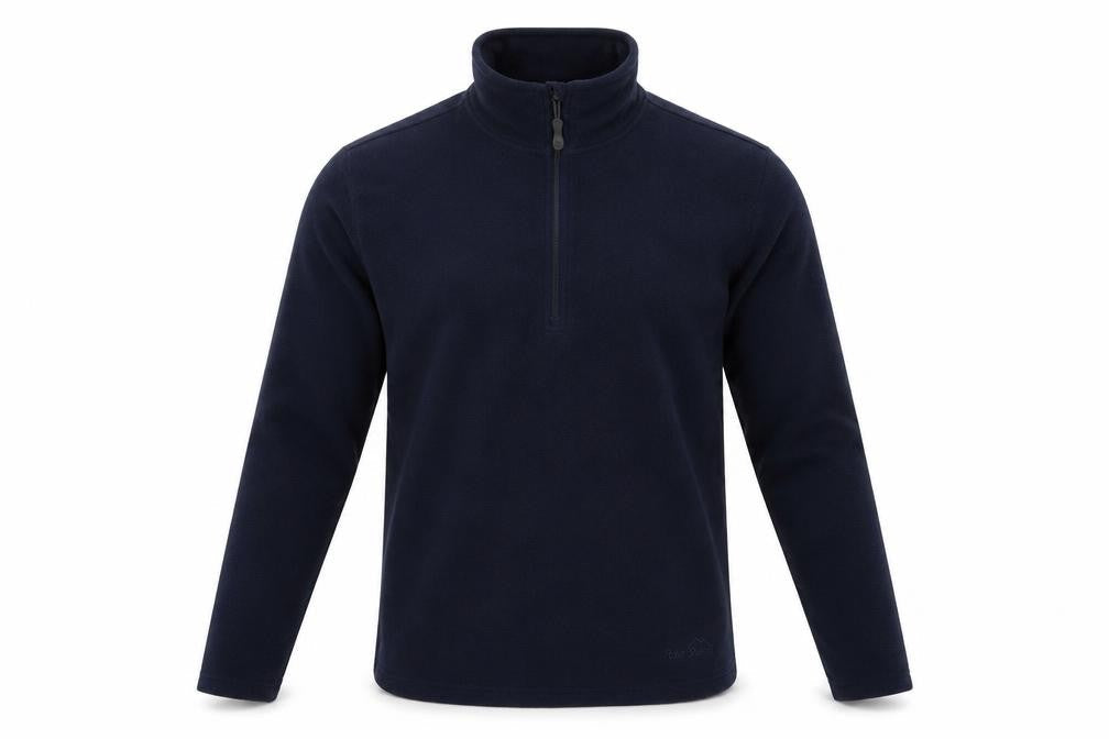 Peter Storm Unisex Blue Fleece High Neck 1/2 Zip 12