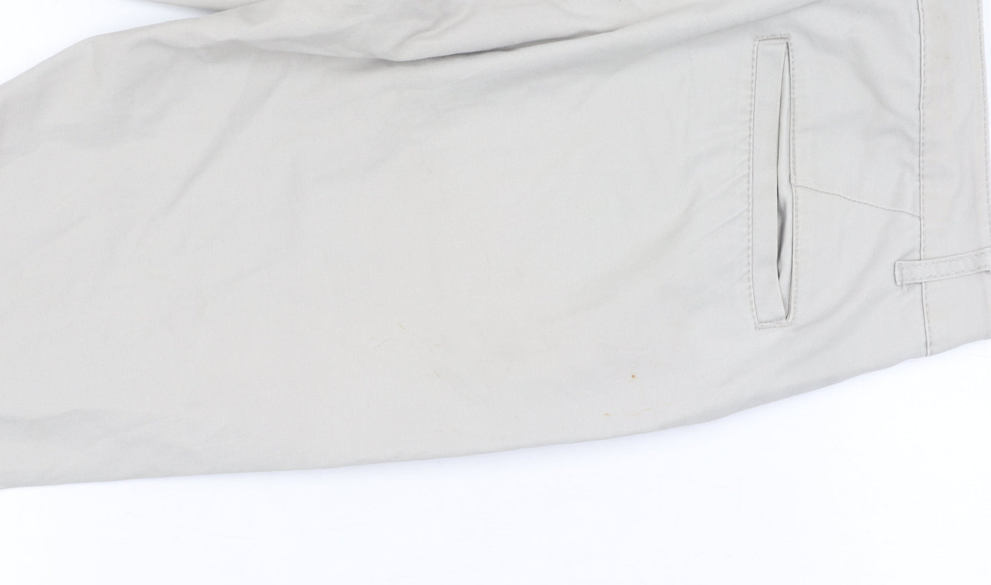 ASOS Men Beige Chino Trousers Size 28
