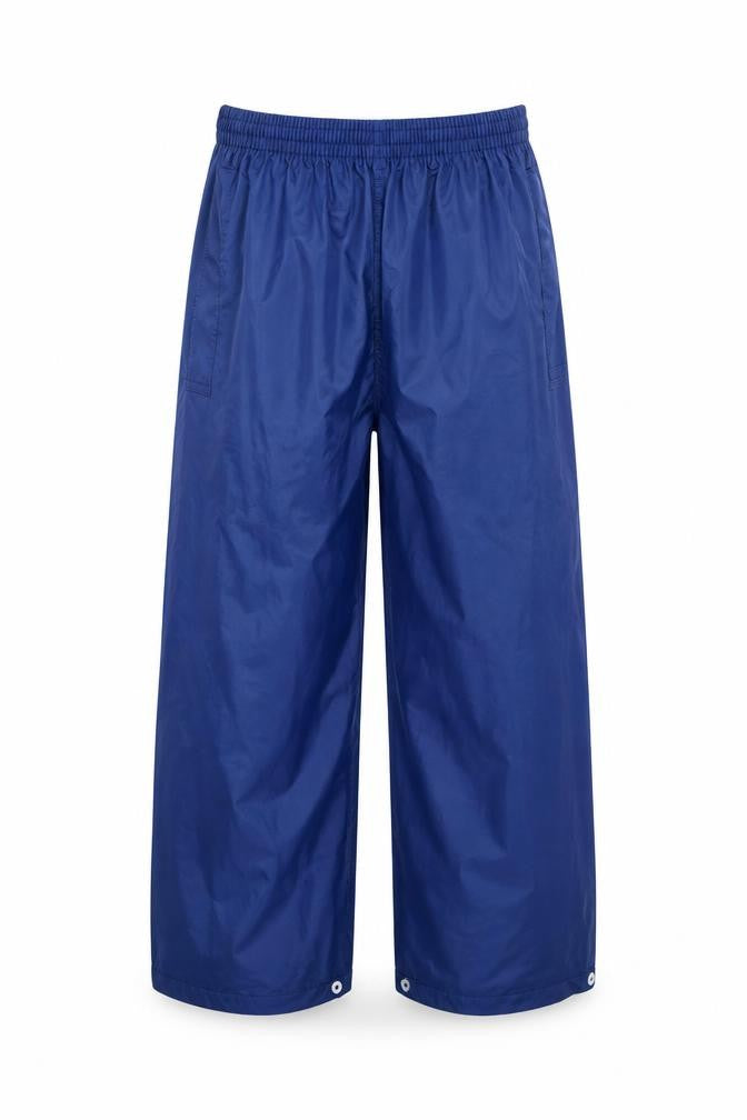 Regatta Unisex Kids Blue Rain Trousers S Waterproof