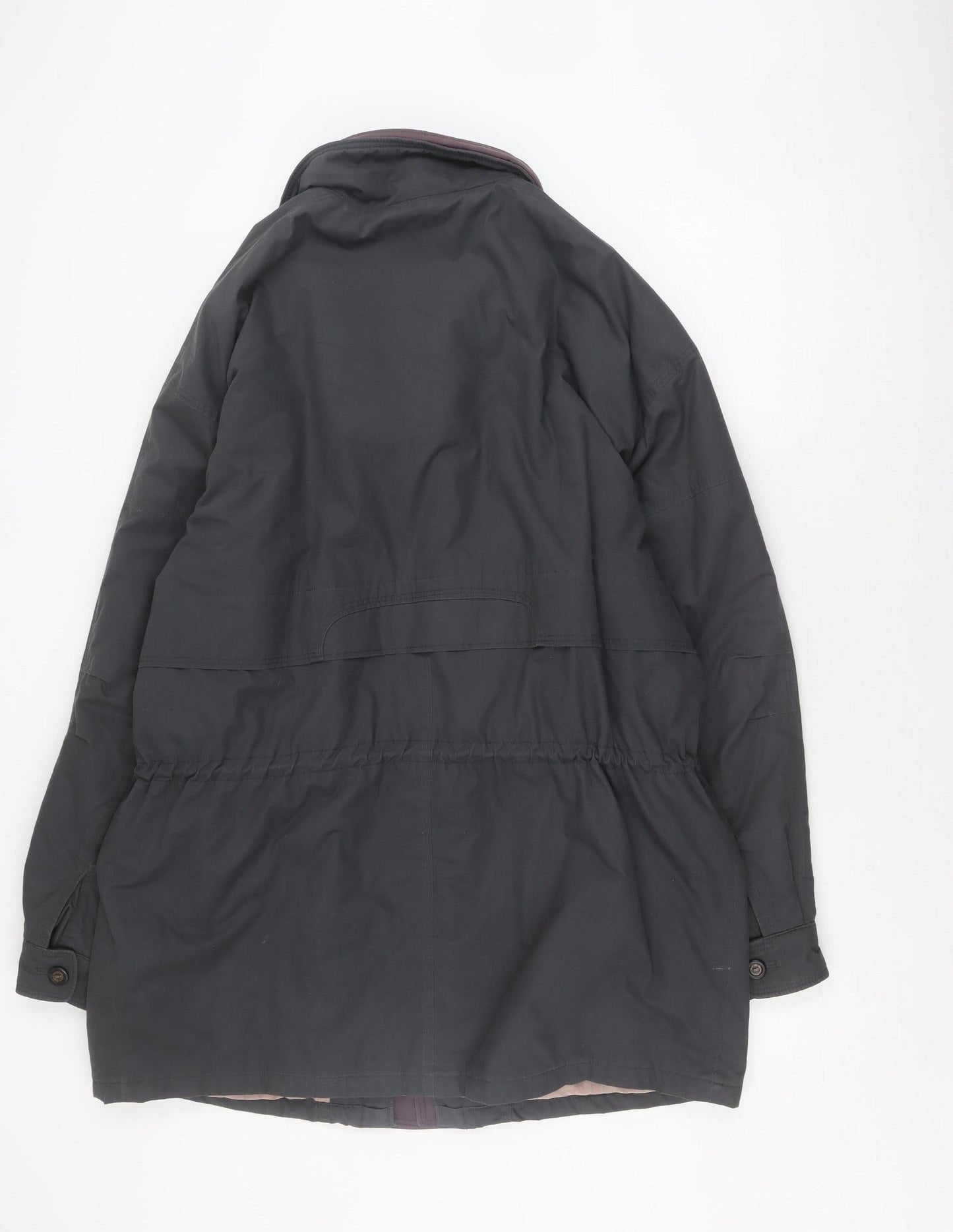 Bush Men's Black Military Jacket Size 44, Outdoor Coat