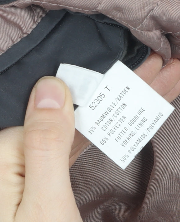 Bush Men's Black Military Jacket Size 44, Outdoor Coat