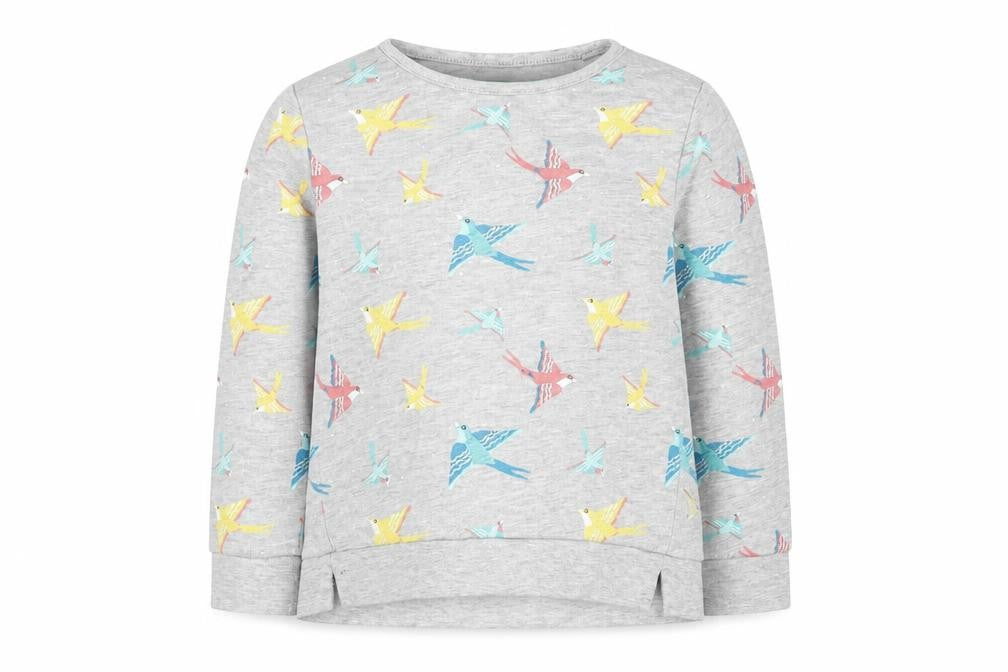 Mountain Warehouse Girls Grey Pullover Sweatshirt 3-4 Years