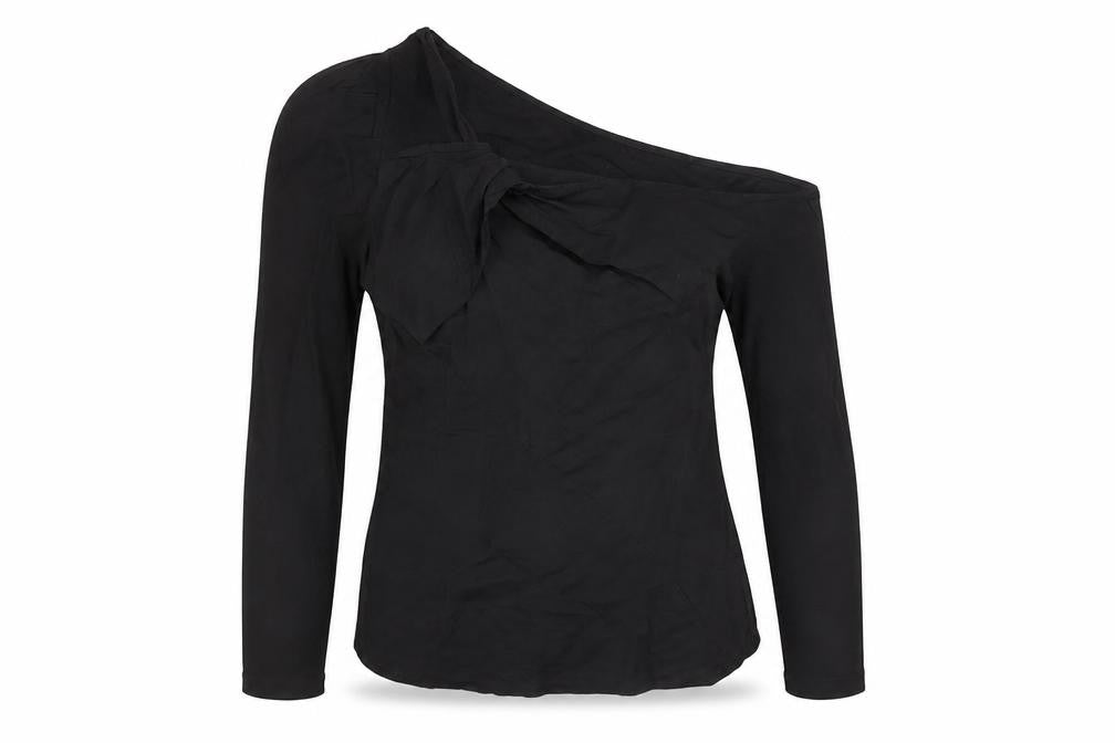Zara Women’s Black One Shoulder Blouse, M