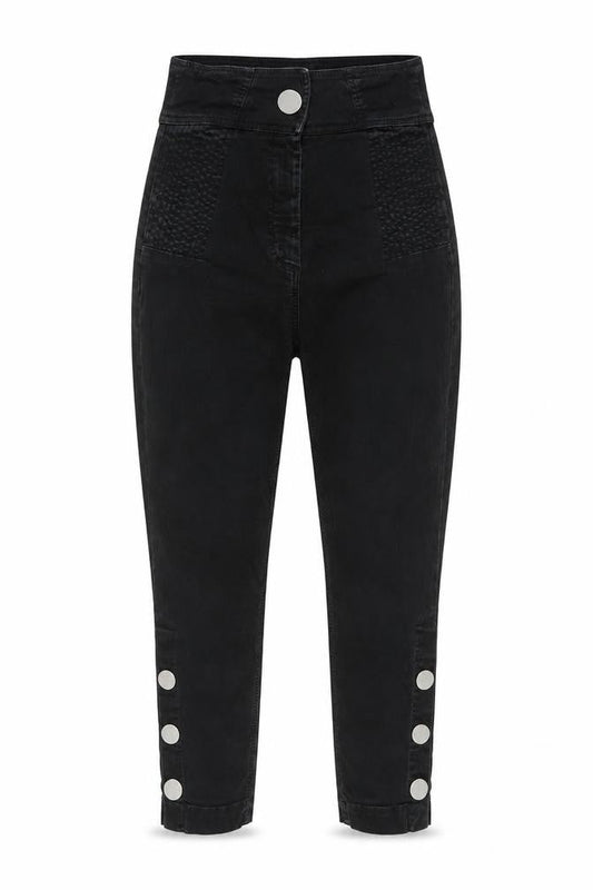 Zara Women Black XS Jegging High Rise Skinny Trousers