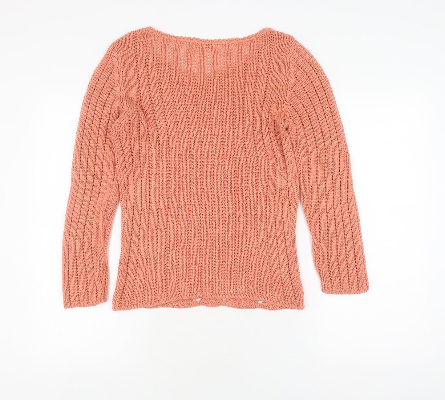 B.Young Women's Pink Knit Pullover Jumper M