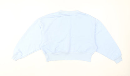 Preloved Disney Women's Blue XS Pullover Sweatshirt - Back