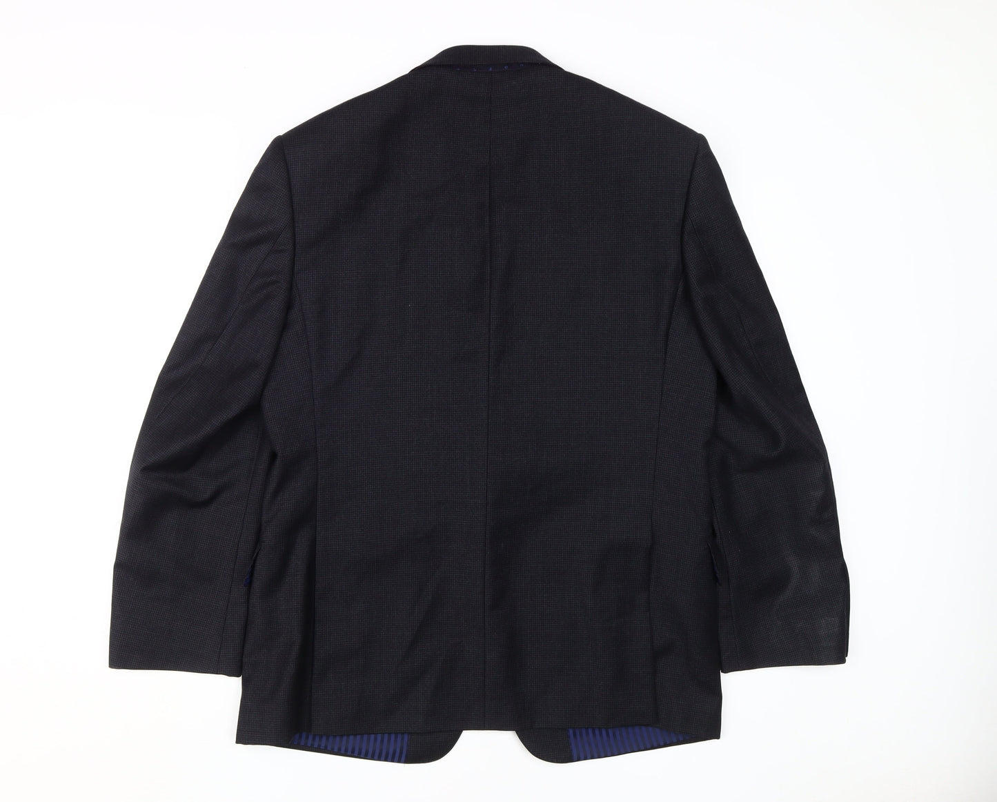 Marks & Spencer Men's Black Wool Blazer, Size 40S