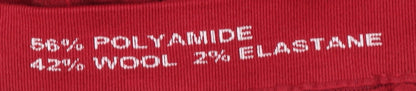 Additional view of Brubeck girls’ red activewear leggings 11 years