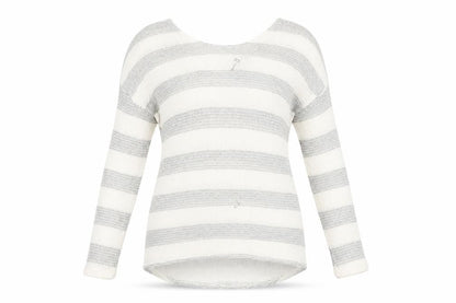 Next Women's Multicoloured Stripe Pullover Jumper Size 10