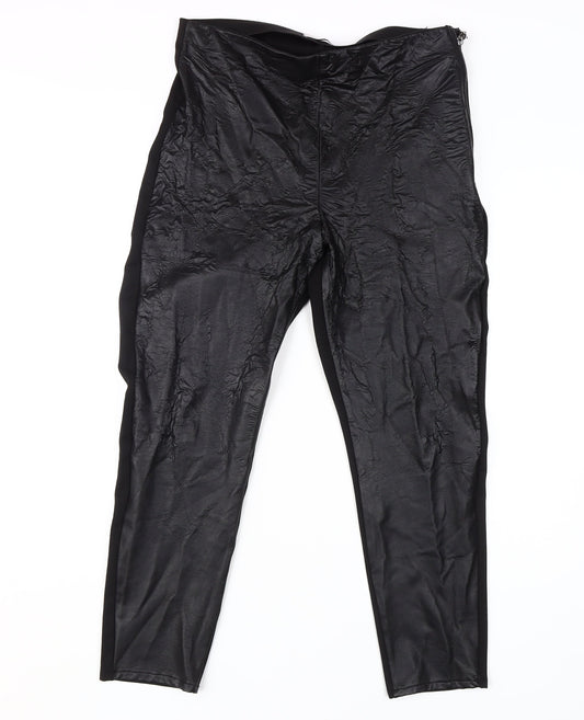 Wallis Women's Black Skinny Trousers, Size 14