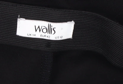 Wallis Women's Black Skinny Trousers, Size 14