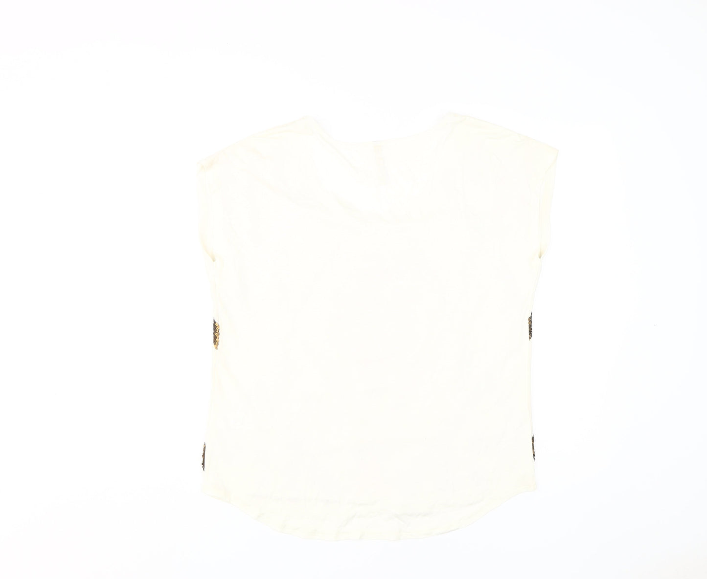 Next Women's Multicoloured Geometric T-Shirt Size 14