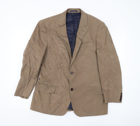 Brown Austin Reed Men's Blazer Jacket M
