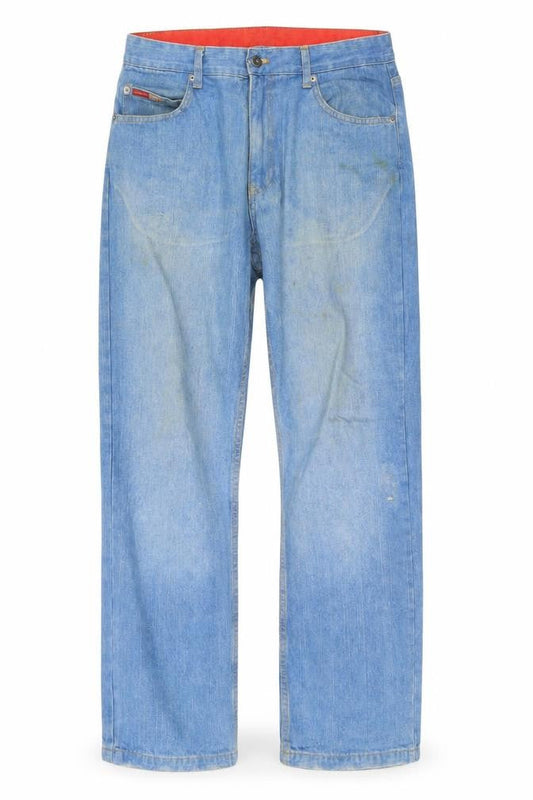 Pierre Cardin Men’s Blue Straight Jeans 34S