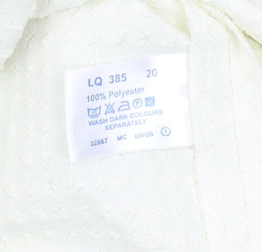 Classics Women’s Ivory Button-Up 3/4 Sleeve Shirt