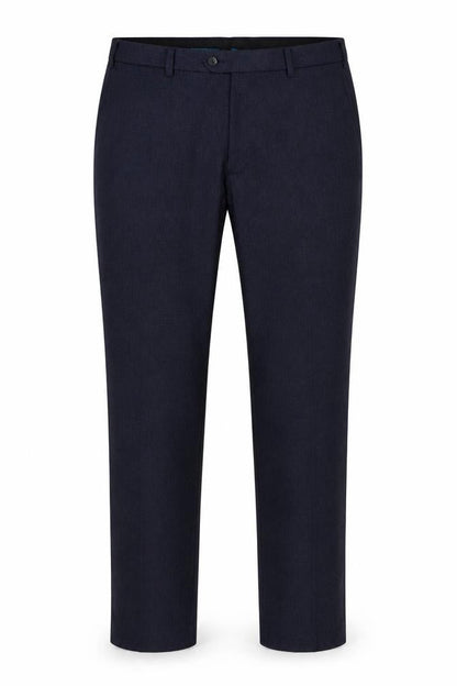 Next Men's Blue Regular Fit Trousers Size 38
