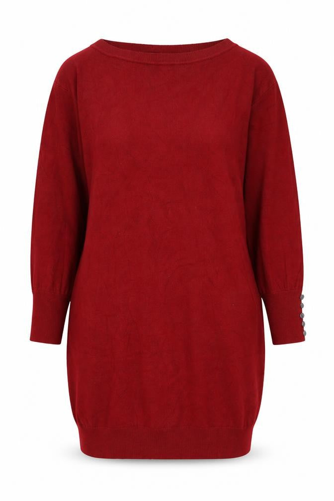 Roman Women's Red Pullover Jumper Size 14
