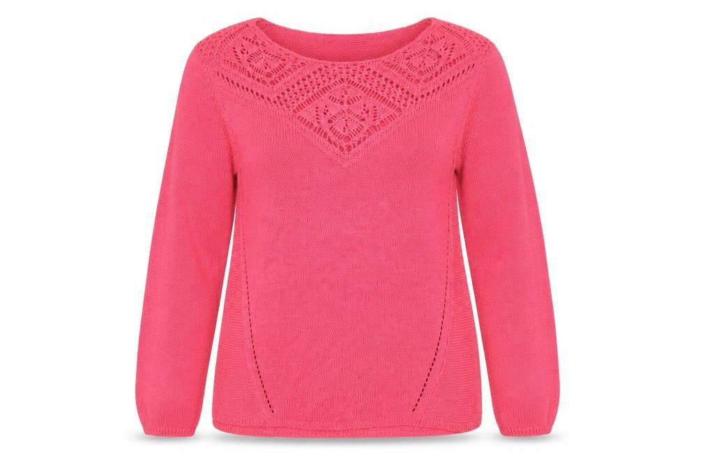 Kaleidoscope Women's Pink Pullover Jumper Size 12