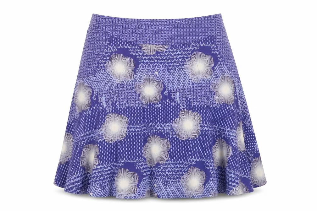 White Stuff Women's Blue A-Line Skirt Size 10