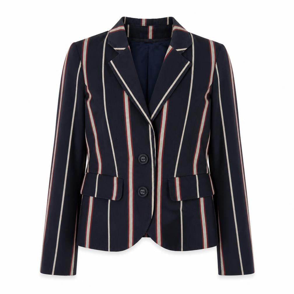 Oasis Women’s Multicoloured Striped Blazer Size 8