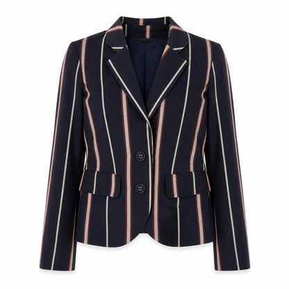 Oasis Women’s Multicoloured Striped Blazer Size 8
