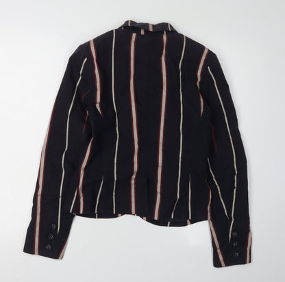 Oasis Women’s Multicoloured Striped Blazer Size 8