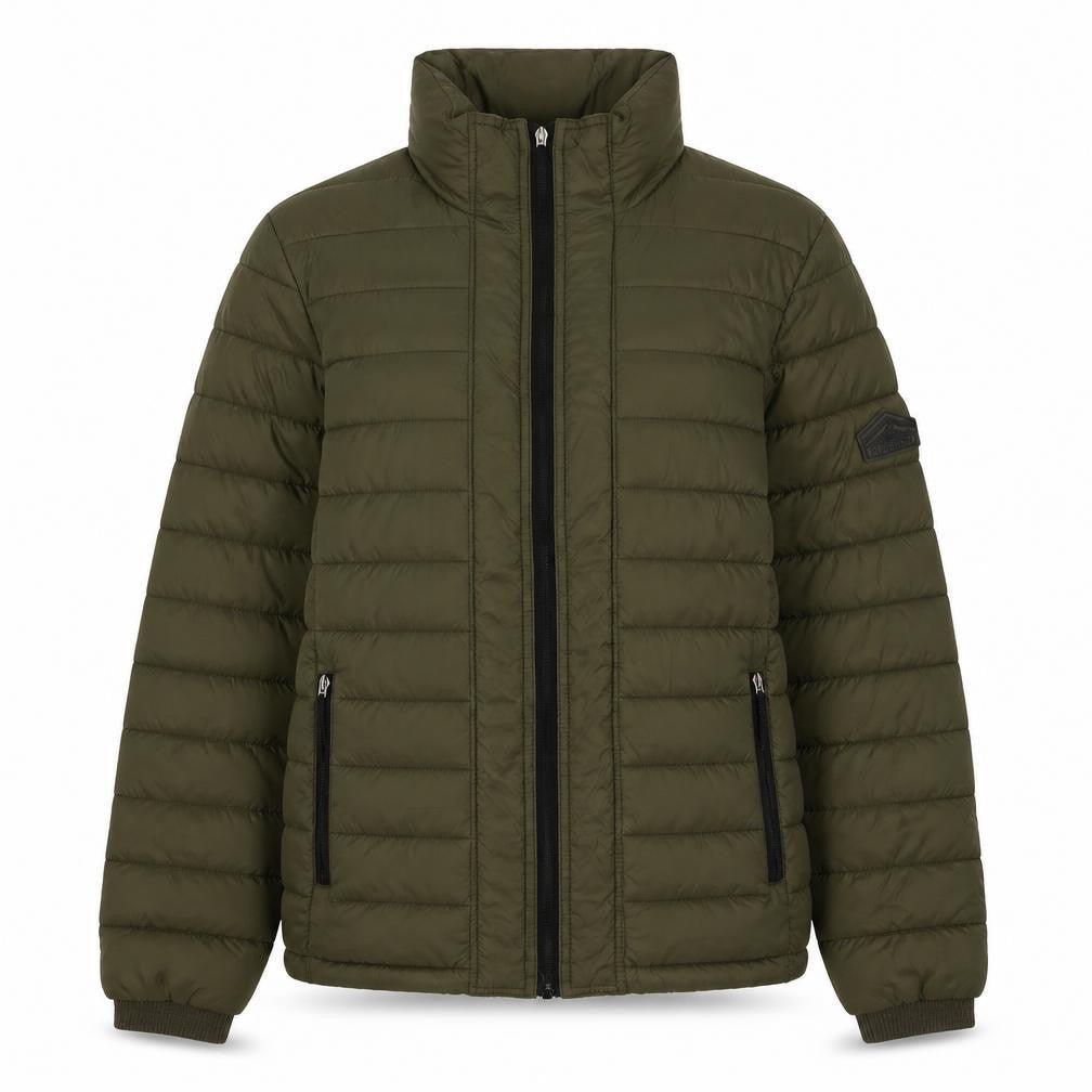 Superdry Women's Green Puffer Jacket Size S