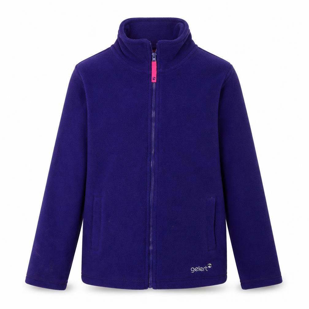 Gelert Girls Purple Fleece Basic Jacket 9-10 Years