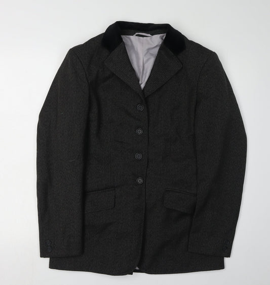 Caldene Women's Black Blazer Size 10, Formal Business Jacket