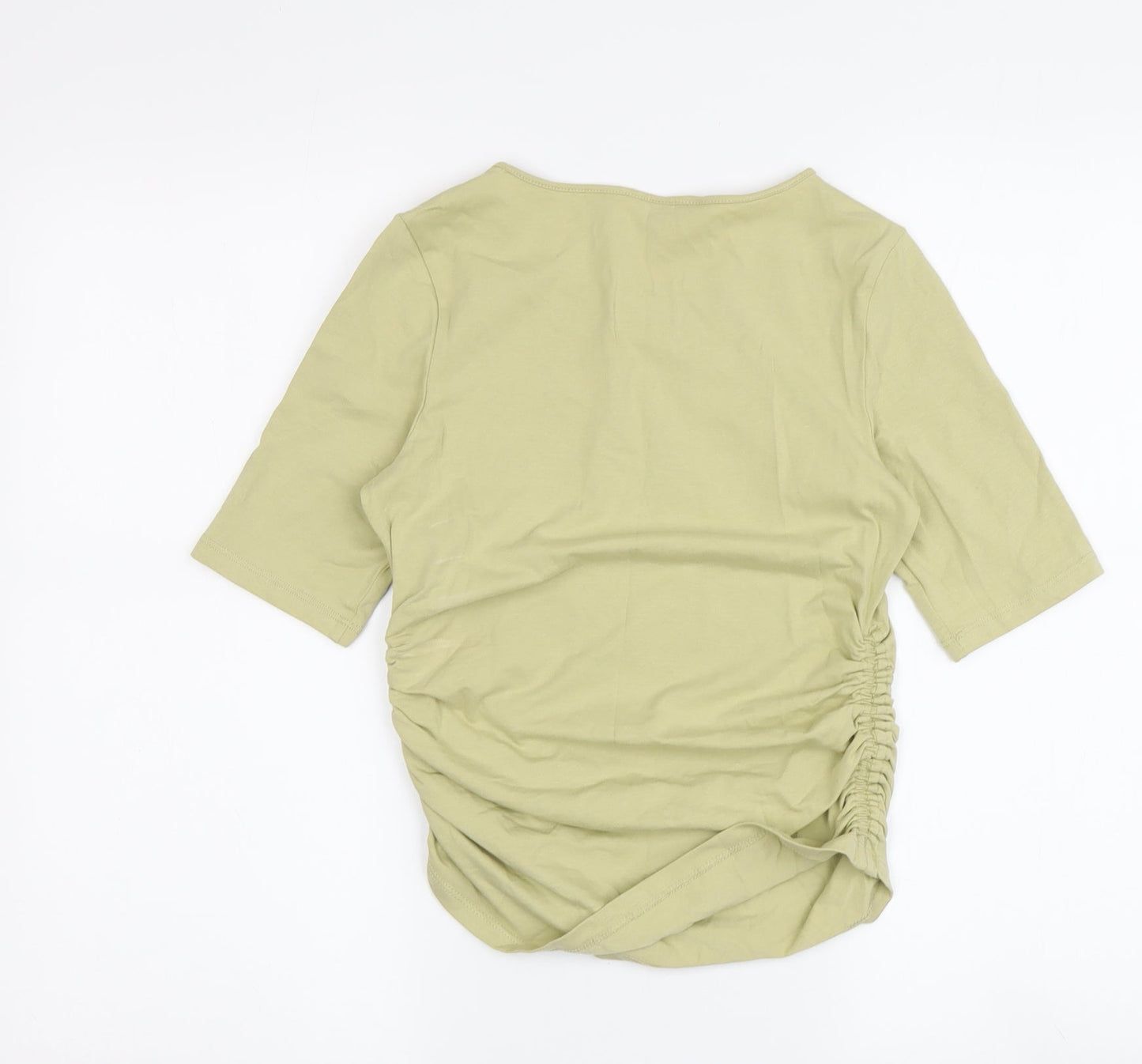 H&M Women's Beige XS Basic Stretch T-Shirt