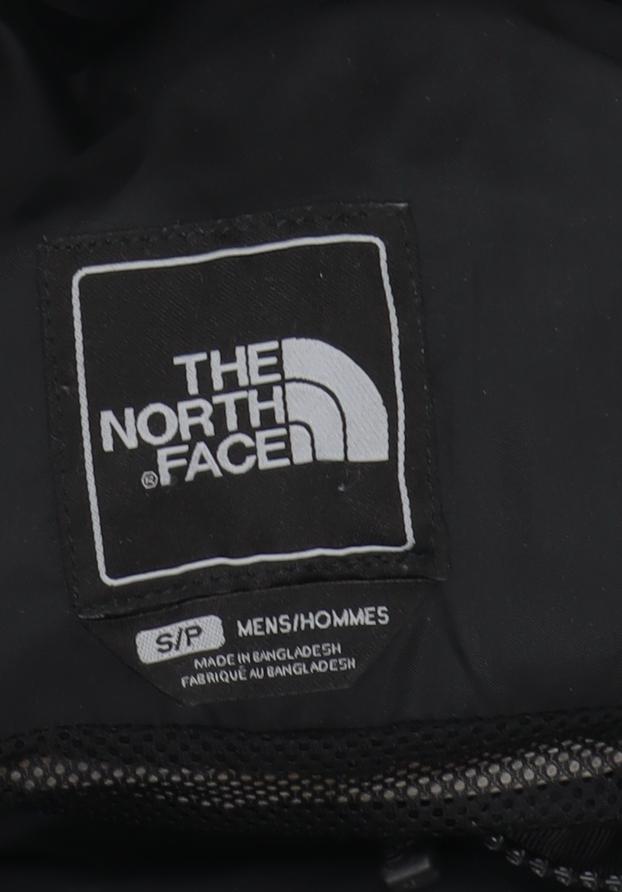 The North Face Men's Black Rain Coat, Size S, Hooded & Waterproof