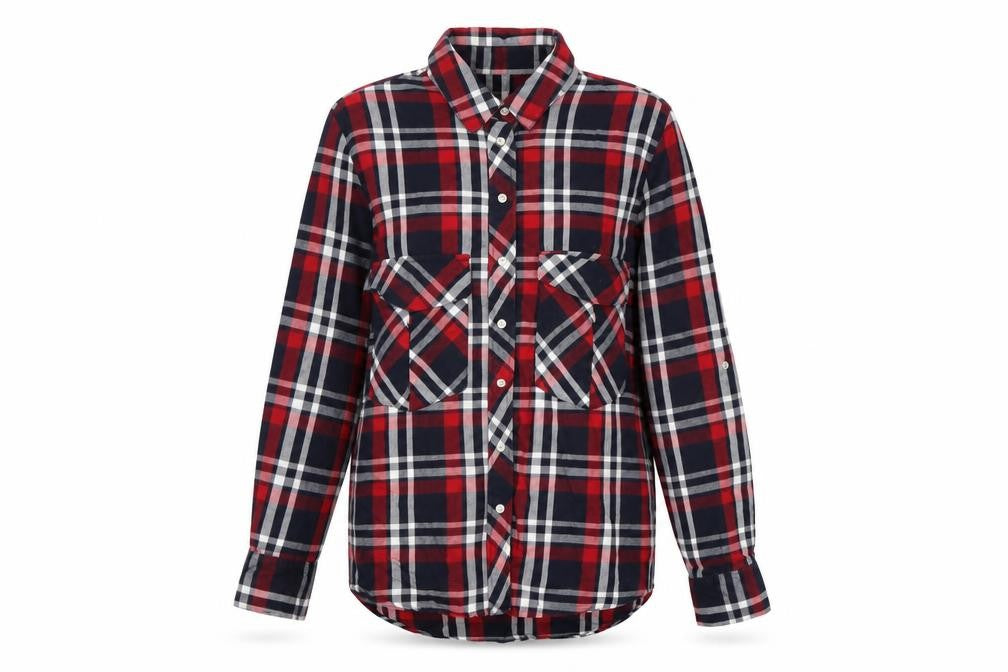 Zara Women Multicoloured Plaid Button-Up Shirt