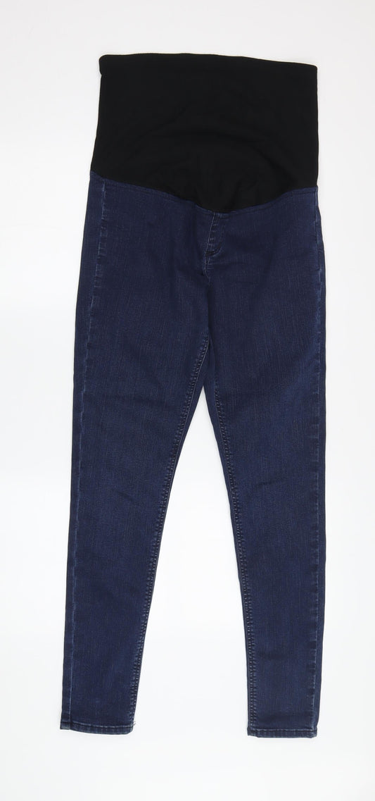 Topshop Women's Blue Maternity Jegging UK 10