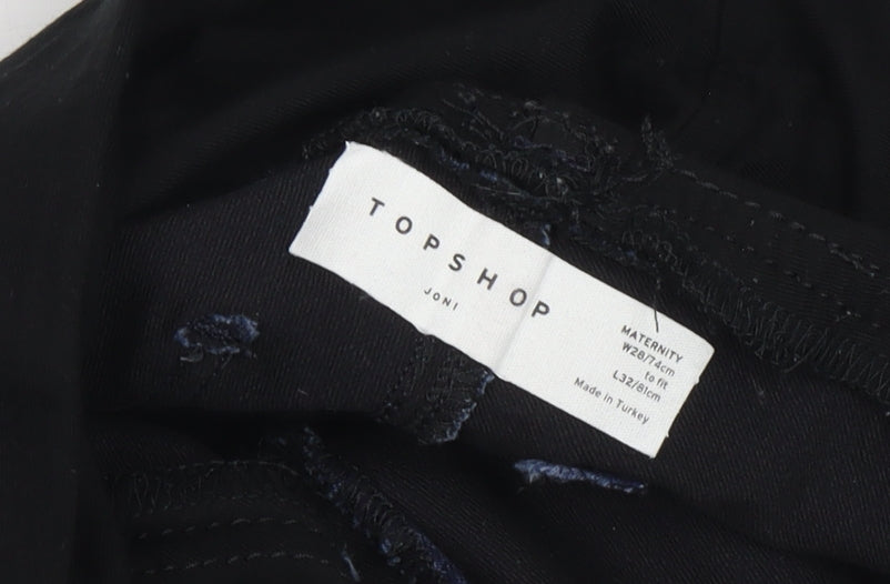 Topshop Women's Blue Maternity Jegging UK 10