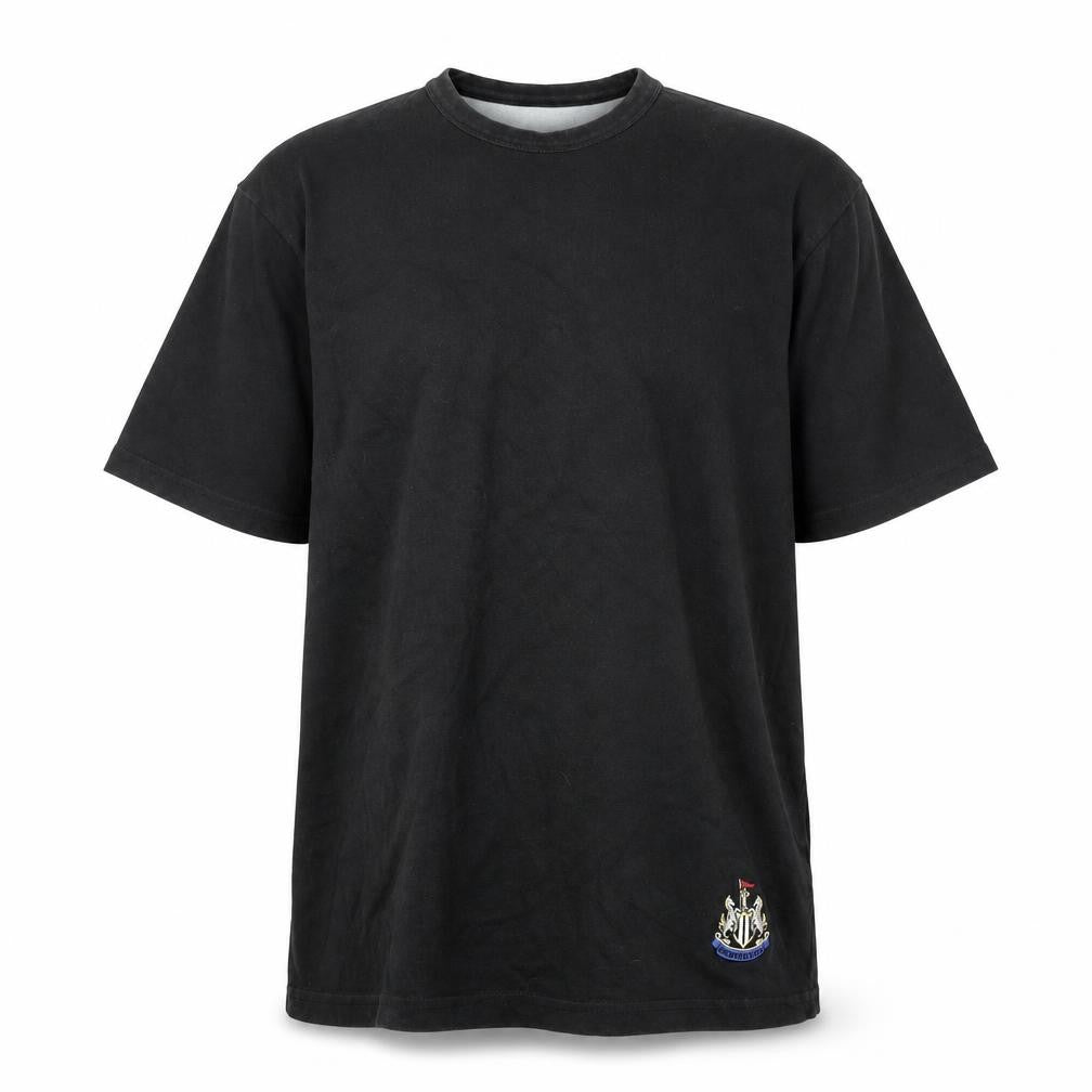 Newcastle United Black Men's M T-Shirt, Crew Neck Casual