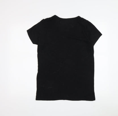 Reflex Womens Black Crew T-Shirt M California Theme