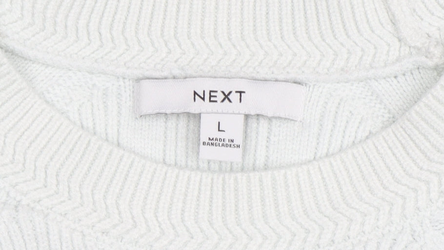 Next Women's Multicoloured Striped Pullover Jumper L
