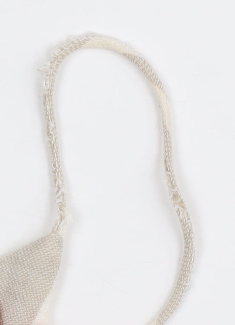 Topshop Beige Striped Camisole - UK Size 12 Petite